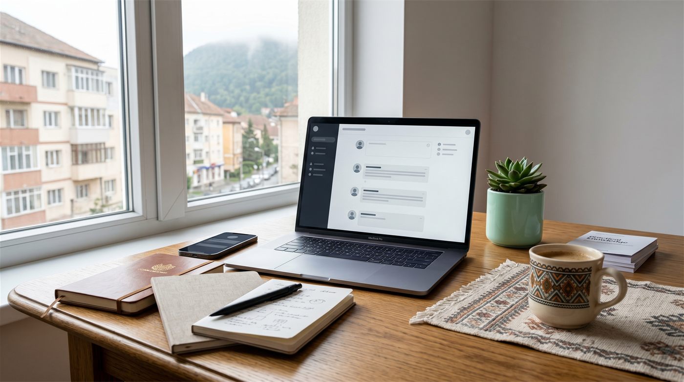 Calm creator desk